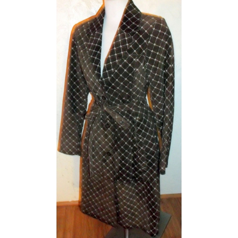 WILSONS LEATHER Maxima Brown Coat Sz M - Picture 2 of 8